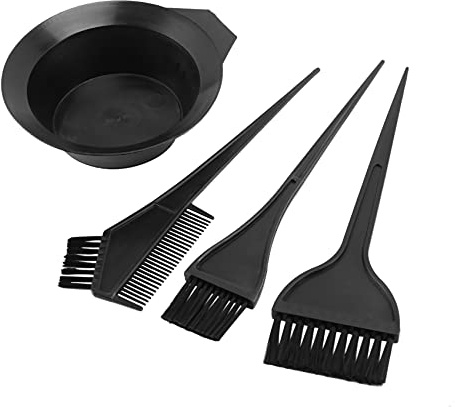 FANGO Hair Color Dye Bowl Comb Brushes Tool Kit Set Coloring