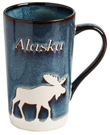 Taza de café grande, taza de 600 ml, taza grande, taza de gres, capuchino tazas de gres, taza XXL, taza de cerámica, taza de gran capacidad con asa, taza de café de porcelana, regalo de oficina en