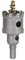 Vearter 36mm Scie Cloche en Métal, Carbure Tungstène Coupeur TCT Trou avec Foret de Centrage, pour Acier Inoxydable, Alliage, Cuivre, Fer, Plastique, Fibre de Verre