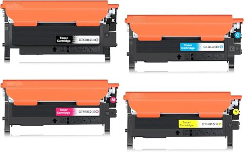 Tinnee CLT-P404C CLT-404S Toner Kompatible für Toner Samsung C480W Samsung CLT-P404C CLT-K404S Toner für C480W C430W C480FN C480FW C480 C480FN C430 C432 C432W C433 C433W C482 C482W C482FW C483 C483W