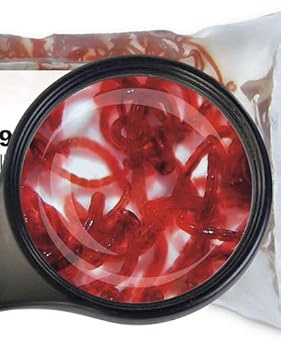 Lebendfutter Fischfutter SAHAWA 10 x 90ml Rote Mückenlarven