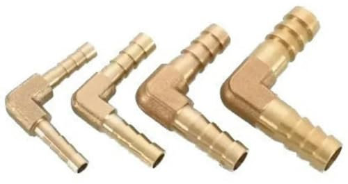 Messing-Schlauchverschraubung, Kupplungswinkel, gleich große Reduzierung, Widerhaken, 4–16 mm Innendurchmesser, Schlauchkupplung mit Widerhaken, 12–6 mm