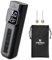 ETENWOLF P200 Elektrische Ballpumpe, 2000 mAh, Sportluftpumpe mit digitalem Manometer für Basketball, Fußball, Volleyball, Schwarz