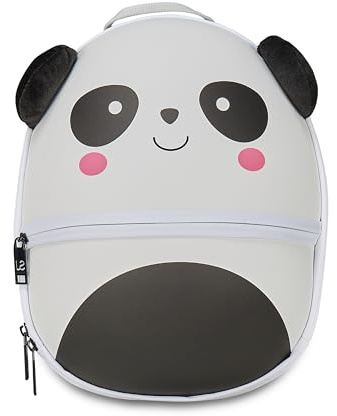 SJ GANG STYLE JAM GANG Kleiner Hartschalen-Rucksack mit Schulterriemen für Kinder und Jugendliche (1 Pack), Weiß, Einheitsgröße, Modern