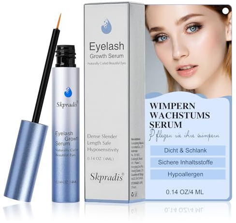 Wimpernserum Natürlich Lash Extender Serum Long Lashes Eyelash Serum Natürlich geschwungene schöne Augen Wachstum Wimpernserum