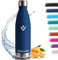 Botella Termica - 500ML - Botella agua Acero Inoxidable, Termo con pared Doble Aislamient, de Fugas, Botella Gimnasio, Cantimplora Termica para Niños, Deportiva - Conserva 12 Horas Caliente, 24 frio