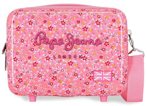 Pepe Jeans Alenka Zaino Scuola, Blu, Bretelle Regolabili per un comodo trasporto, Vari scomparti, Joumma Bags, Rosa, Taglia unica, Trousse