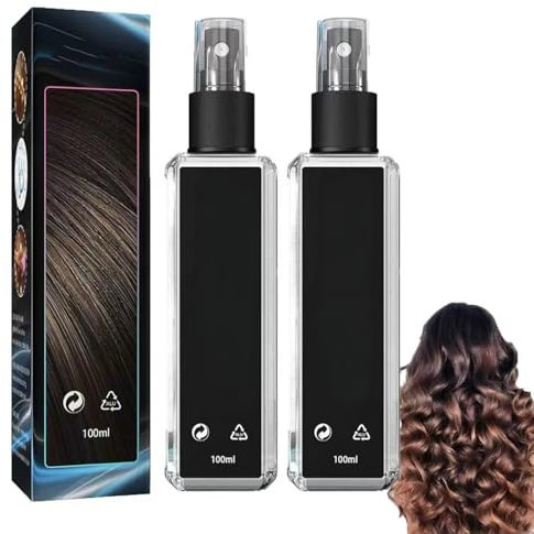 Genérico Spray Voluminizador Esponjoso, No Graso Ni Pegajoso, Spray Modelador MáGico para Dar Volumen, para Cabello Fino,2pcs-100ML