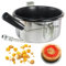 Nostalgia Popcorn Maker 8oz Machine de fabricant de pop-corn électrique anti-scorche avec machine conviviale de contrôle de contrôle sûr facile à maintenir pour les fêtes de la nuit cinématographique