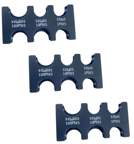 Lot de 3 porte-pièces de monnaie Yen japonais - Étui rigide compact pour un rangement efficace dans les portefeuilles ou les poches - Plateau de pièces de monnaie de voiture