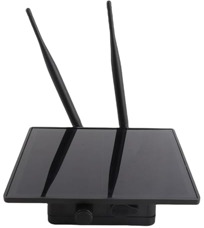 Alomejor Nodo Repetidor de Panel Solar Lora para Exteriores con Instalación de Red Flexible para Detección Industrial