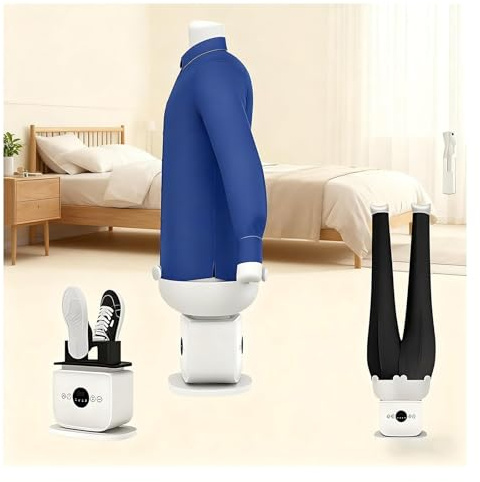 Automatisches Hemdenbügeleisen, ersetzt Bügeleisen, Bügelgerät mit Bügelpuppe, 360°-Bügelautomatik, for Hemden, Blusen und Hosen(A)