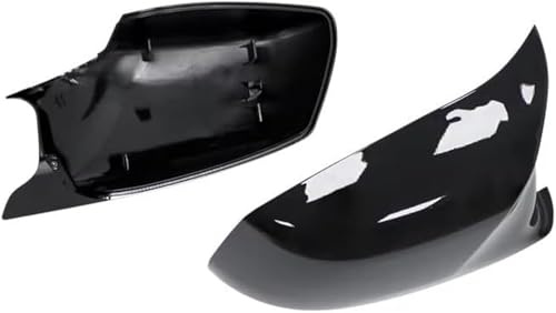 Seitenspiegelabdeckung Für BMW Für 5 Für Serie Für F10 F11 F18 Für Pre-Für LCI 2010-2013 Rückspiegel(Bright black)