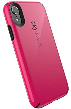 Speck CandyShell iPhone XR Case Slim Dual-Layer - Punch Red/Black