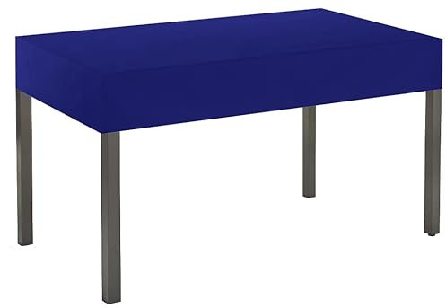 Kaufpirat Premium Abdeckplane 180x90x15 cm Gartenmöbel Gartentisch Hülle Abdeckung Haube Schutzhülle Abdeckhaube 6.000 mm Wasserbeständigkeit Dunkelblau