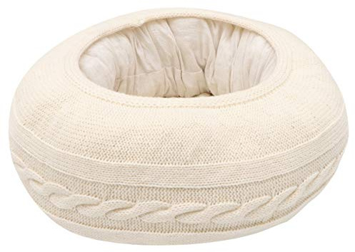 White Baby Sofa Photo Posing Prop Cotton Infant Photography | Cute Studio Accessory, Practical Posing Aid for Daily Use and Photos, Compact Cushion Form
