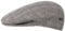 Lipodo Casquette à Carreaux Devron Homme - Made in Italy en Coton Gavroche avec visière, Doublure Été Printemps-été - 59 cm Gris