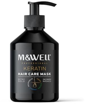 M&WELL Keratin Haarmaske Haarpflege Maske Hair Mask 500ml