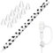 NIUTRENDZ Kuh-Hülle für Apple Pencil 1 Silikon Schutzhülle [Kabel Adapter Tether Hinzugefügt] Apple Pencil Zubehör Apple Pencil Ärmel (Apple Pencil 1st, Schwarz)