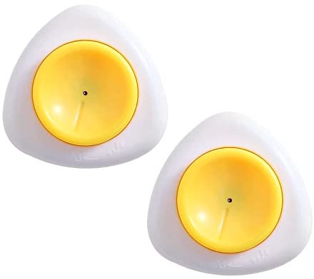 Jawbush Cortador de huevos crudos – 2 piezas con base magnética y cierre de seguridad, pelador de huevos duros, cortador de huevos para un buen huevo duro, pelador de huevos fácil de cocinar