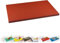 Schneidbrett, Gastro Schneidebrett Kunststoff Küchenbrett Schneidebretter, in (XL oder XXL) (Rot, (XXL) 40 x 60 x 2 cm)