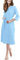 NY Threads Vestaglia leggera da donna, in morbido misto cotone, perfetta per abbigliamento da casa e indumenti da notte, Iceberg Blu, XL