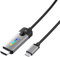 j5create Cable USB Tipo C a HDMI 5.9FT / 1.8m (8K@60Hz, 4K@120Hz) con luz LED RGB para MacBook Pro, MacBook Air, iPad Pro, Samsung Galaxy, Surface Pro, Dell, HP (JCC157)