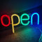 OSALADI Wall Open Sign Salon Home Operated Shop Wall Led Restaurant Open Usb Art Parties Neon Barber Lamp for Light Bar Sign D Powered Business Battery Art Open Sign