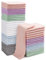 Orighty Baby Waschlappen 50-Pack, Mikrofaser Coral Fleece Baby Gesichtstücher, weiche und saugfähige Waschlappen für Neugeborene, sanft auf empfindliche Haut für Gesicht Hände und Körper, 7x9 Zoll