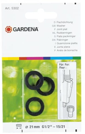 GARDENA Flachdichtung (für Artikel 940, 2802, 18202, 18242)