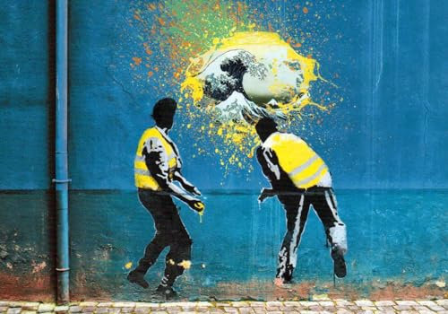 Tushita Kunstpostkarte Le Miracles Banksy & Beyond Paris
