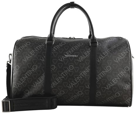 VALENTINO Reisetasche Zefir Hand Duffer Bag Nero/Multicolor dunkelgrau