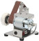 VonVVer Mini-Bandschleifer 150W 45° Elektrischer Bandschleifer 7 Gang Einstellbar Tischschleifer 10000u/min zum Schleifen von Werkzeugen Metall Holz