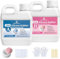 Silicone per Stampi 20A,1,25KG Trasparente Silicone Liquido Mescolamento 1:1 Rapida Cura Gomma Siliconica per Stampi,DIY Sapone Artigianale,Candele,Stampi per Resina