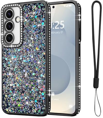 Lafunda Kompatibel mit Samsung Galaxy S25 Hülle Schwarz