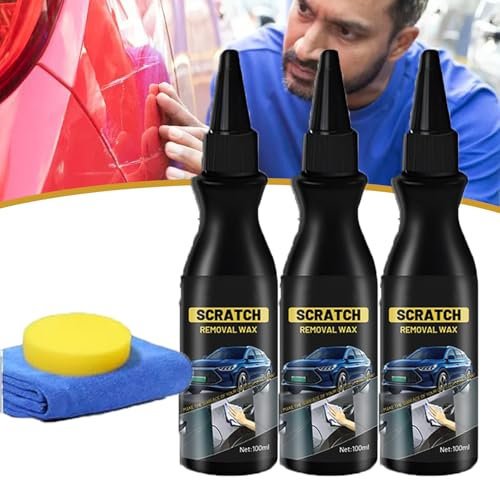 Vernis à Froid Pour Voiture, Efface Rayure Voiture Profonde (3pcs)