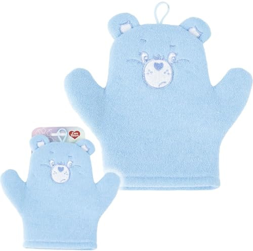 Care Bears Bath Glove for Children and Adults | Soft Exfoliating Mitt with Care Bears Design for Shower or Tub