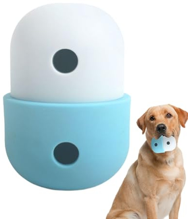 Generisch Hundesnack Spielzeug - Interaktiver Silikon Futterball Für Hunde | Kauspielzeug Welpen Verlangsamer Futterball | Haustierzubehör Für Mittlere Kleine Und Große Welpen