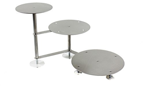 Tortenständer Rund Tortenetagere Aluminium Treppe Ø 20 25 30cm Etagere Hochzeit 3 Etagen