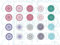 Vintageparts Motivbogen Mandala für 16mm Cabochons, DIY-Schmuck
