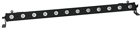 EUROLITE LED BAR-12 QCL RGBW Leiste | Scheinwerfer-Bar (110 cm) mit 12 x 4-W-4in1-LED (RGBW) | Standalone-Modus oder DMX