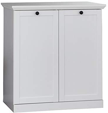trendteam smart living - Schuhschrank Schuhkommode Kommode - Garderobe - Baxter - Aufbaumaß (BxHxT) 81 x 88 x 41 cm - Farbe Weiß - 186085601