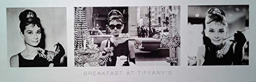 Audrey Hepburn: Breakfast at Tiffany's, 3 Pictures | UK Import Plakat, Poster [31 x 91,5 cm]