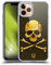 Head Case Designs Gold Skulls And Crossbones Soft Gel Case [Military Grade Protection] Compatible With Apple iPhone 11 Pro