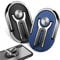 2 Stück Handyhalter fürs Auto, Finger Handy Ring Halterung, 360° Rotation, Multifunktionaler Universeller Handyhalter, Verwendet für Auto Luftaustritt, Hause (Schwarz + blau)