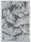 IDMarket - Teppich für den Außenbereich, Kokosfaser, tropisch, Grau und Weiß, 160 x 260 cm