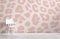 ZZXIAO Pink Leopard Print Wallpaper Wandbild wandpapier fototapete 3d effekt tapete Wohnzimmer Schlafzimmer Hintergrundbild-200cm×140cm
