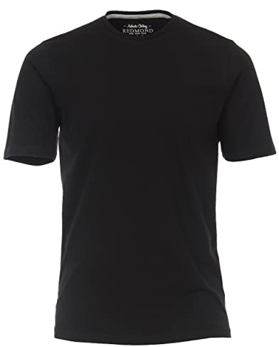 Redmond T-Shirt Uni 90 schwarz 6XL