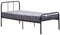 DORAFAIR Einzelbett aus Form Metallstruktur, Metallbett Bettrahmen Bettgestell für Kinder Erwachsene, 90 x 190 cm
