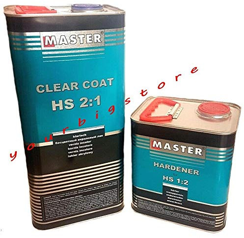 Troton 7,5L HS Klarlack 2:1 2K Acryl Kratzfest Lack Acryllack Härter Standart